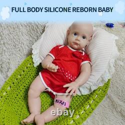 IVITA 21'' Vivid Silicone Reborn Baby Boy Girl Newborn Silicone Doll Xmas Gift