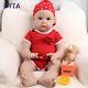 IVITA 21inch Big Baby Girl Handmade Full Silicone Reborn Baby Doll Infant