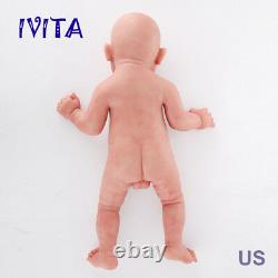IVITA 23'' Big Smile Silicone Doll Silicone Reborn Baby BOY Realistic