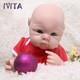IVITA Cute 19Blue Eyes Boy or Girl Newborn Full Silicone Reborn Baby Doll Gifts