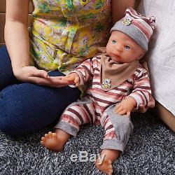 IVITA Lovely Reborn Baby Doll Realistic Silicone Newborn Toddle Christmas Gift