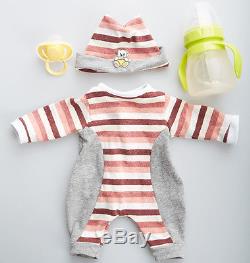 IVITA New Design Realistic Adorable Reborn Baby Doll Full Body Silicone