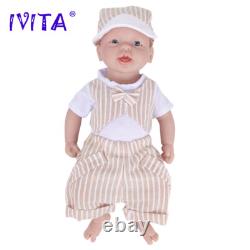 IVITA Newborn Boy or Girl 15 Silicone Reborn Baby Doll Real Infant Gifts