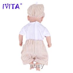 IVITA Newborn Boy or Girl 15 Silicone Reborn Baby Doll Real Infant Gifts