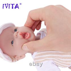 IVITA Newborn Boy or Girl 15 Silicone Reborn Baby Doll Real Infant Gifts