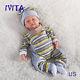 IVITA Realistic Reborn Baby Boy Doll Lifelike Baby Toy FULL BODY SILICONE