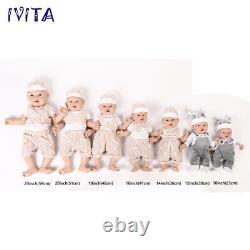 IVITA Silicone Reborn Baby Floppy Silicone Newborn Doll 12in to 23in Available