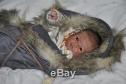 JLH PROTOTYPE Sweet Inuit Girl Anouk by Heike Kolpin Reborn / Reallife