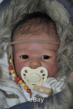JLH PROTOTYPE Sweet Inuit Girl Anouk by Heike Kolpin Reborn / Reallife