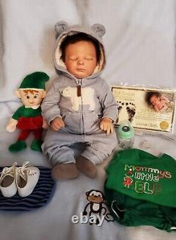 Kase Asleep Realborn Reborn doll 20 Bountiful baby