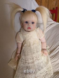 Laci Christine's Reborn Small Toddler Doll Eleanor 21 Rooted Human Hair Sale