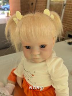 Laci Christine's Small Toddler Size 21 Reborn Doll Briar Human Hair