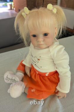 Laci Christine's Small Toddler Size 21 Reborn Doll Briar Human Hair
