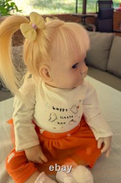 Laci Christine's Small Toddler Size 21 Reborn Doll Briar Human Hair