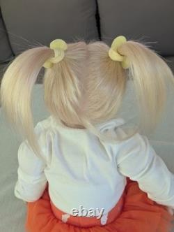Laci Christine's Small Toddler Size 21 Reborn Doll Briar Human Hair