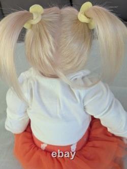 Laci Christine's Small Toddler Size 21 Reborn Doll Briar Human Hair