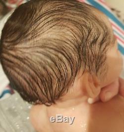 Leana full bodied silicone with wet/drink by Bonnie Sieben Reborn doll/baby