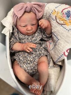 Leilani Awake Reborn Doll Bountiful Baby Realborn, Realism Babydoll