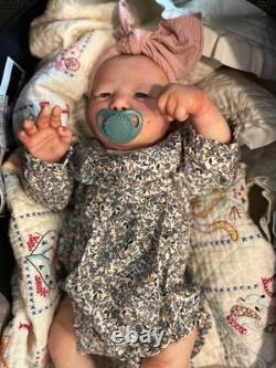 Leilani Awake Reborn Doll Bountiful Baby Realborn, Realism Babydoll