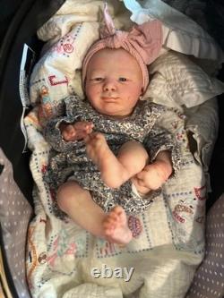 Leilani Awake Reborn Doll Bountiful Baby Realborn, Realism Babydoll