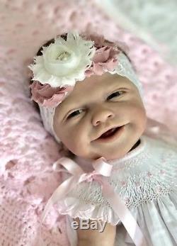 Lennox Romie Strydom Reborn Baby Full Body Solid Platinum Silicone Doll