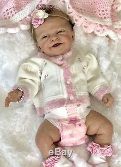 Lennox Romie Strydom Reborn Baby Full Body Solid Platinum Silicone Doll