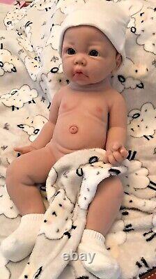 Life Like 18 Inch Reborn Baby Doll Full Body Silicone Newborn Girl 5 lbs Infant