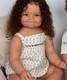 Lifelike 28 Mixed-sex Twins Reborn Baby Doll Kits Rooted Curly Hair Painted Toy