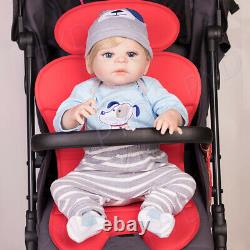 Lifelike Full Body Soft Vinyl Silicone 22 Reborn Baby Doll Boy Toddler Newborn