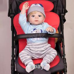 Lifelike Full Body Soft Vinyl Silicone 22 Reborn Baby Doll Boy Toddler Newborn