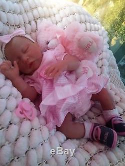 Lifelike Newborn Dolls Realistic Sunbeambabies Childs Reborn Baby & Belly Plate