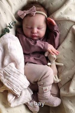 Lifelike Reborn Baby Dolls Boy 19 Inch Full Body Silicone Realistic Newborn Baby