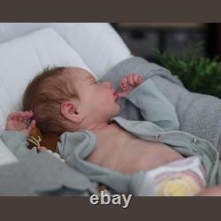 Lifelike Reborn Baby Dolls Boy 19 Inch Full Body Silicone Realistic Newborn Baby