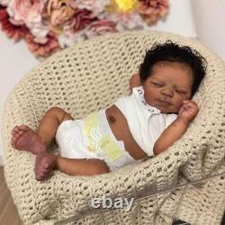 Lifelike Reborn Baby Dolls Boy 19 Inch Full Body Silicone Realistic Newborn Baby
