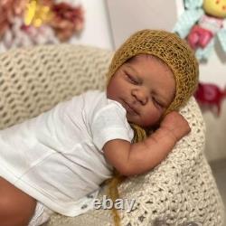 Lifelike Reborn Baby Dolls Boy 19 Inch Full Body Silicone Realistic Newborn Baby