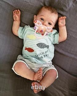 Lifelike Reborn Baby Dolls Boy 24 Inch 60Cm Toddler Silicone Reborn Doll Real Si
