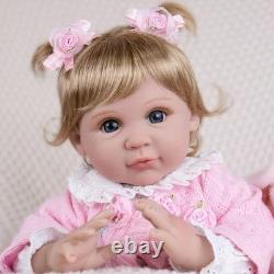 Lifelike Reborn Baby Dolls Girl Realistic Newborn Silicone Real Life Baby D