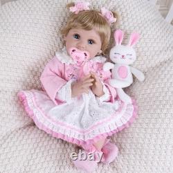 Lifelike Reborn Baby Dolls Girl Realistic Newborn Silicone Real Life Baby D