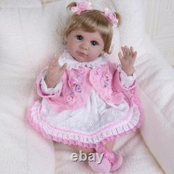 Lifelike Reborn Baby Dolls Girl Realistic Newborn Silicone Real Life Baby D