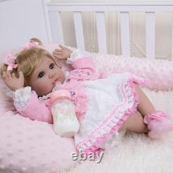 Lifelike Reborn Baby Dolls Girl Realistic Newborn Silicone Real Life Baby D