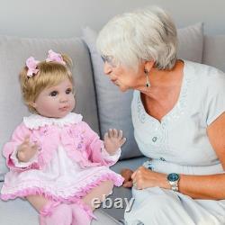 Lifelike Reborn Baby Dolls Girl Realistic Newborn Silicone Real Life Baby D