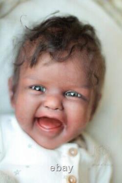 Lifelike Reborn Baby Jupiter by Melody Hess Limited Edition (AA / biracial)