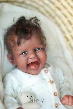 Lifelike Reborn Baby Jupiter by Melody Hess Limited Edition (AA / biracial)