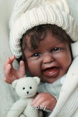 Lifelike Reborn Baby Jupiter by Melody Hess Limited Edition (AA / biracial)