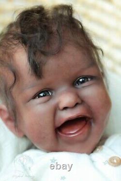 Lifelike Reborn Baby Jupiter by Melody Hess Limited Edition (AA / biracial)