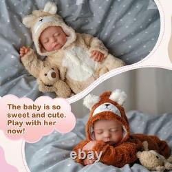 Lifelike Reborn Baby Twins 20 inch Soft Body Realistic Newborn Dolls for Ki