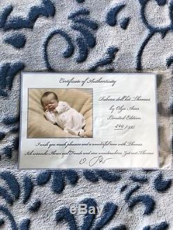 Limited Edition Sold Out Reborn Baby Doll Thomas By Olga Auer