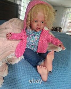 LittleDollyDearest STUDIOS Reborn Girl Toddler WINI READ Baby BIG doll REALISTIC