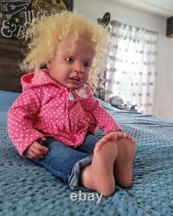 LittleDollyDearest STUDIOS Reborn Girl Toddler WINI READ Baby BIG doll REALISTIC