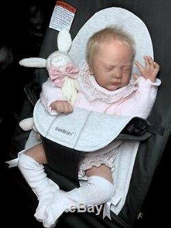 Long Sold Out Reborn Baby Girl JAYDEN ASLEEP Natalie Scholl